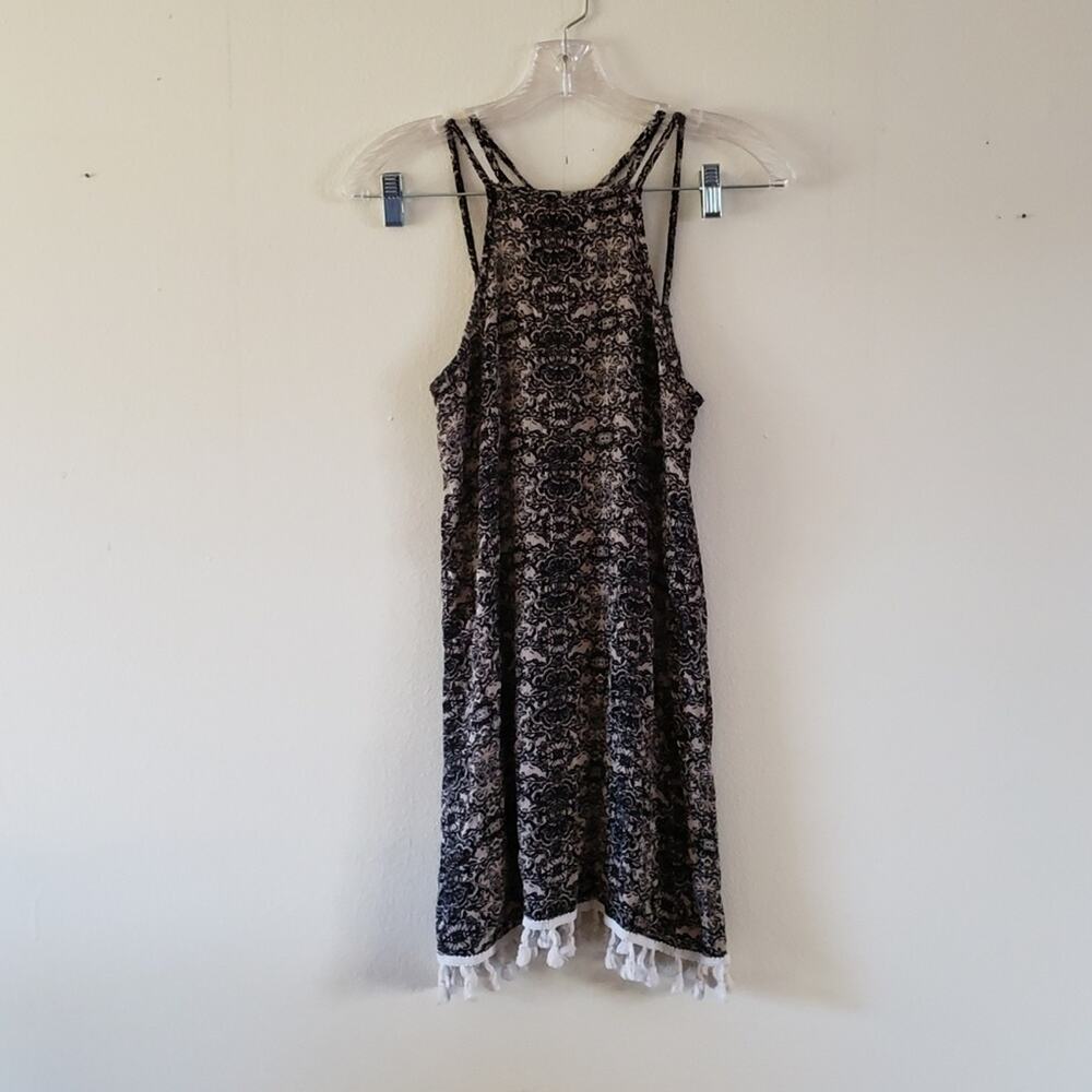 Banana Lemon Halter top  Size S
